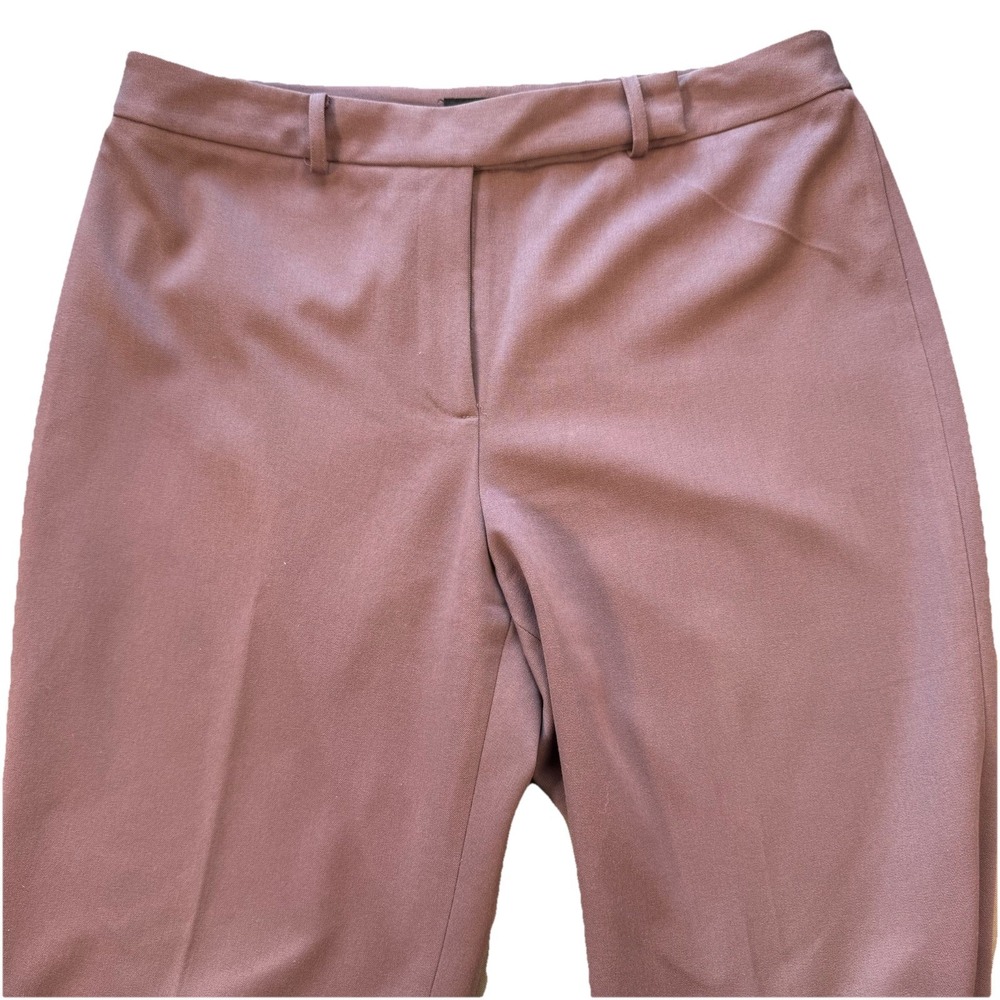Peck & Peck Women's Pants Slacks Size 12 Career Office Business Casual Eggplant